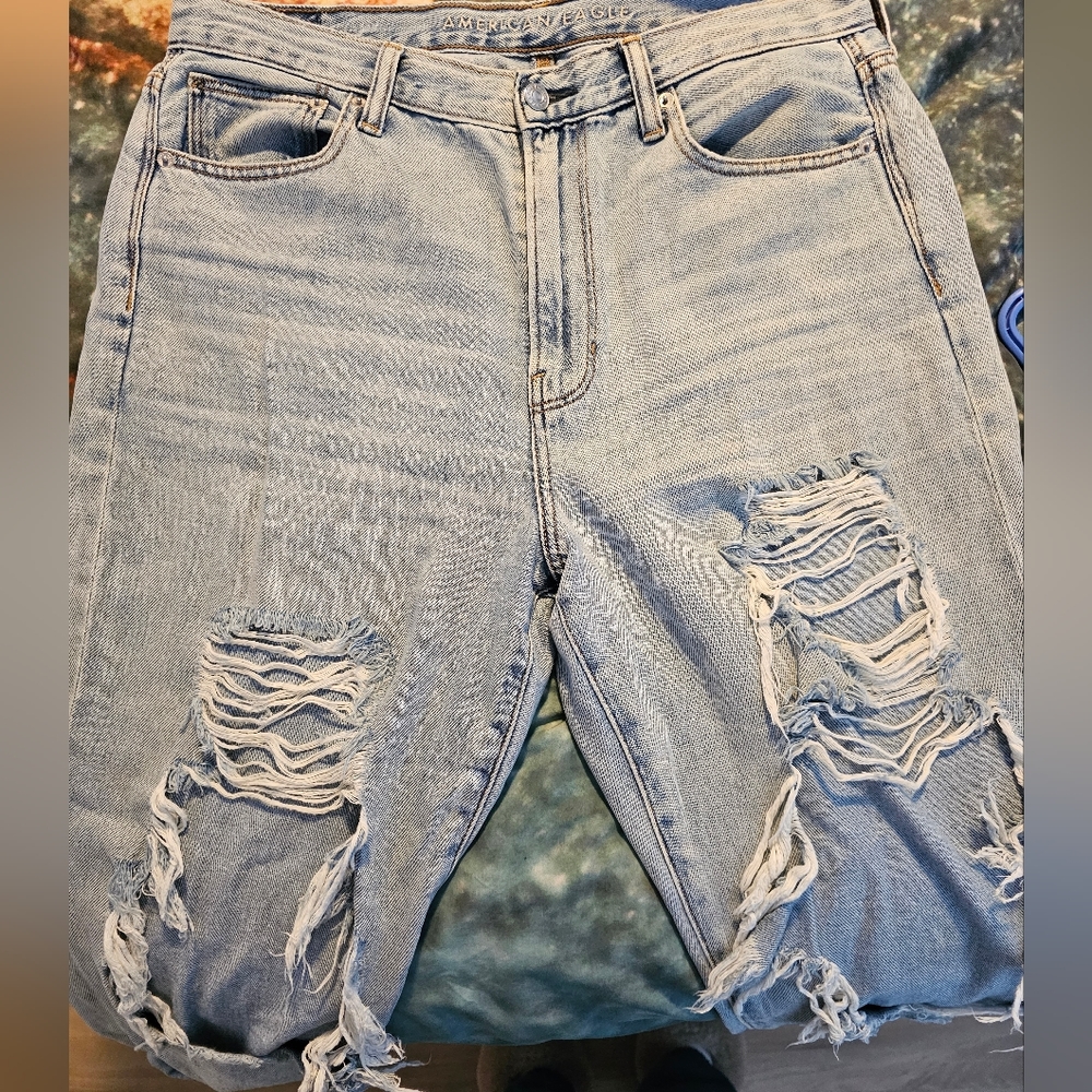 American eagle baggy jeans
